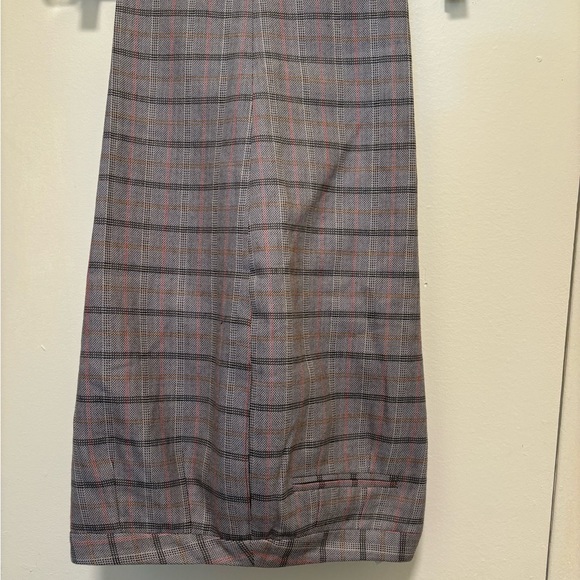 Harve Benard Women's Size 8 Lined Wool Striped Multi-Colored Tapered Leg Pants - Picture 4 of 9